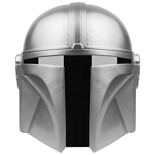 Casco mandaloriano, máscara de PVC de cara completa, casco de fiesta de Halloween, juego de roles coleccionable, accesorios para disfraces de Halloween, adultos para Halloween, máscara de accesorios