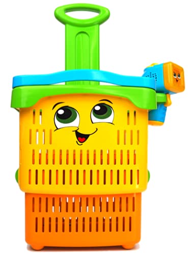 Cefa Toys- Leap Frog Cesta supermercado Cuenta y Juega, Color Negro (00918)