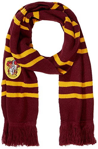 Cinereplicas - Harry Potter - Bufanda - Ultra Suave - Licencia Oficial - Casa Gryffindor - 190 cm - Rojo Vivo y Negro