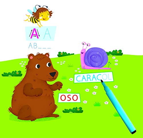 Clementoni-55308 - Aprendo a Escribir - juego educativo a partir de 5 años