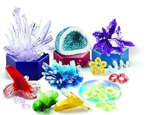 Clementoni-55322 - Laboratorio de Cristales Gigantes - juego científico a partir de 8 años