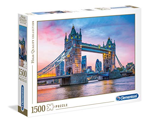Clementoni Puzzle 1500 Piezas Tower Bridge Sunset, Color (31816.2)
