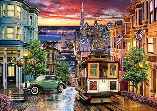 Clementoni Puzzle 3000 piezas San Francisco, multicolor (33547.3)