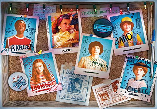 Clementoni- PZL 250 Stranger Things Puzzle Infantil, Multicolor (29103)