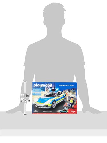 Coche de policía Playmobil City Action 70067 Porsche 911 Carrera 4S, a Partir de 4 años