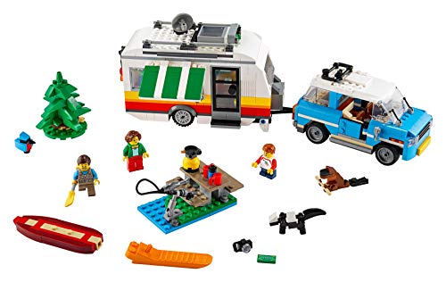 Collectix Lego 31108 Lego Creator 3 en 1 vacaciones de camping + Lego City, diversión para niños pequeños (cubierta blanda)