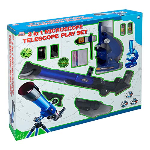 ColorBaby - Set Telescopio y Microscopio Kidz Corner (44830)