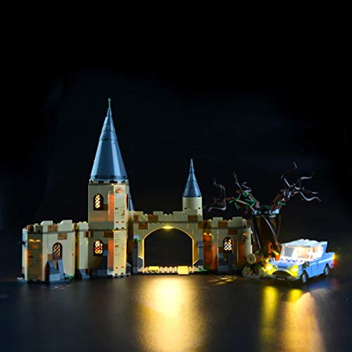 Conjunto De Luces para (Harry Potter Sauce Boxeador De Hogwarts) Modelo De Construcción De Bloques - Kit De Luz LED Compatible con Lego 75953, NO Incluido En El Modelo