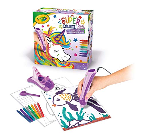 CRAYOLA Crayola-25-7322 Super ceraboli Unicornio 29x29cm, Multicolor, One Size (25-7322)