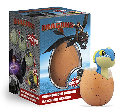 Craze 17357 – Growing Dreamworks Dragons XXL, 2 unidades, colores surtidos