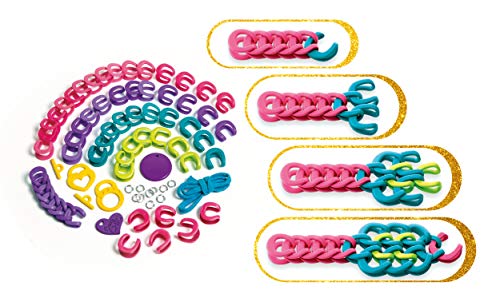 Crazy Chic Clementoni - Pulsera WOW Juego Creativo para Niños, Multicolor (18506)