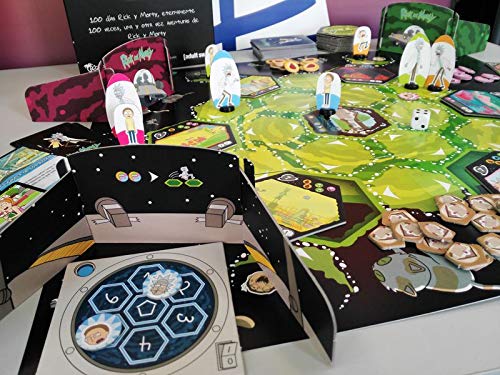 Crazy pawn Mesa Rick and Morty Juego 10 Días Rick & Morty, Multicolor (8436564810182)