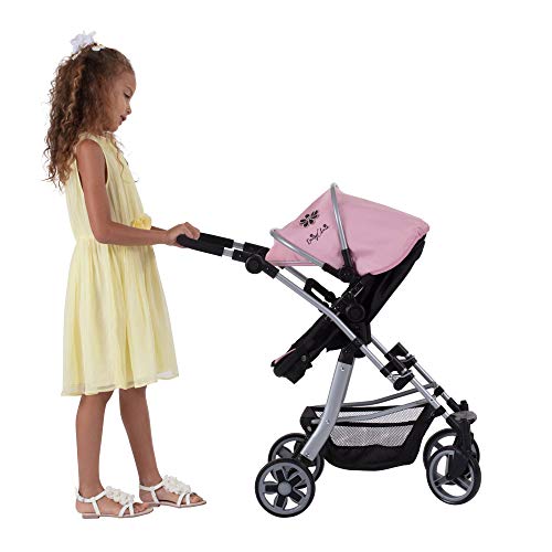 Daisy Chain Carrito para muñecos 5 en 1 Connect - Recomendado para niños de 4 a 8 años. (Classic Pink)