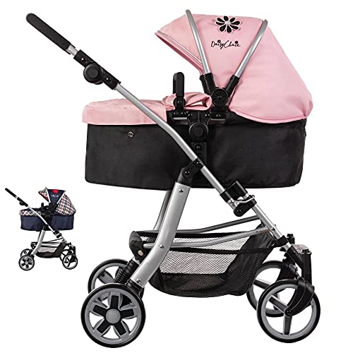 Daisy Chain Carrito para muñecos 5 en 1 Connect - Recomendado para niños de 4 a 8 años. (Classic Pink)