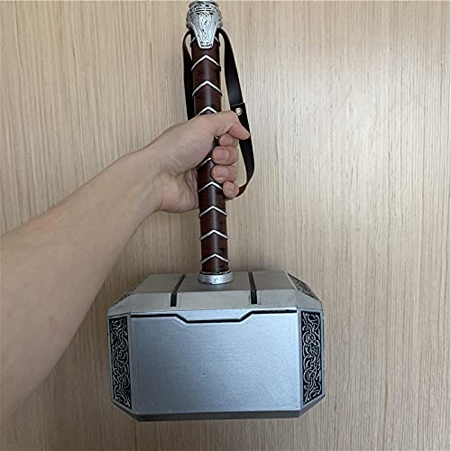 damdos 44cm Thor's Hammer Kids Toys Cosplay Thunder Hammer Boys Birthdays Gift
