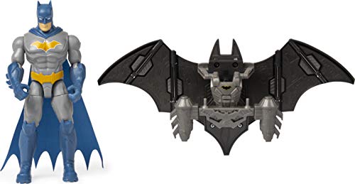 DC Comics Batman Mega Gear Deluxe Figura de acción con armadura transformadora