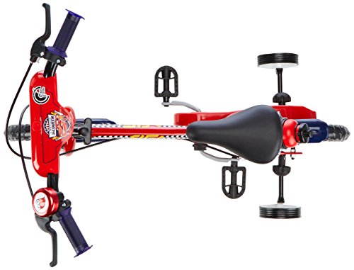 Denver Bike Disney Cars - Bicicleta de Rayo Mcqueen con ruedines