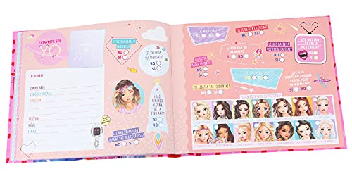 Depesche-DP-3411035 Libros de Amigos TOPModel, Color Variegated (3411035)