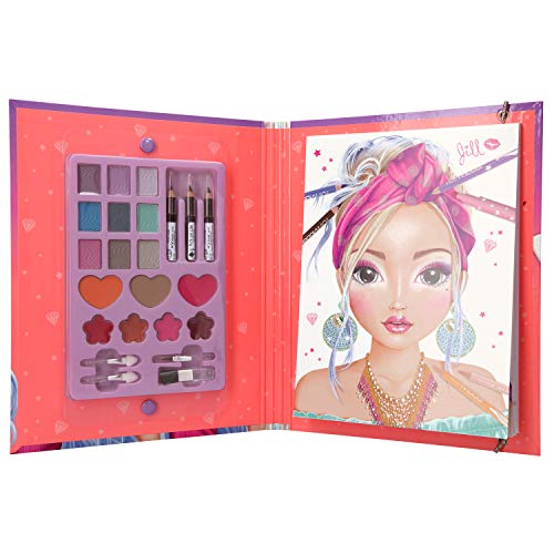 Depesche TopModel Creative Make-Up 10714 - Libro para Colorear (26 x 21 x 2,3 cm)