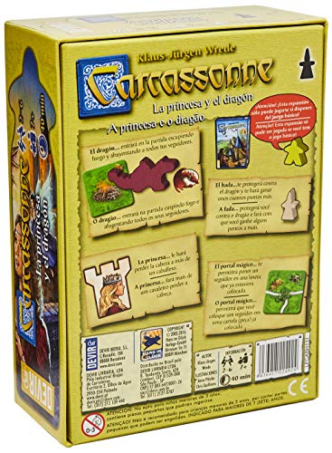 Devir - La princesa y el dragón, juego de mesa (BGCARPRI)