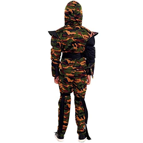 Disfraz Ninja Comando Niño Carnaval Mundo (Talla 10-12 años) (+ Tallas)