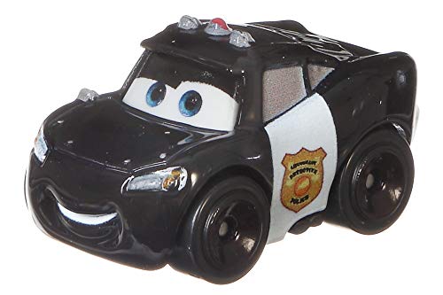 Disney Pixar Cars - Mini Racers 3 Pack - APB, Sheriff and Officer Lightning Mcqueen