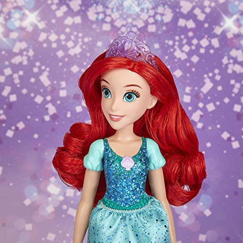 Disney Princess Princess Brillo Real Ariel (Hasbro E4156ES2) , Color/Modelo Surtido