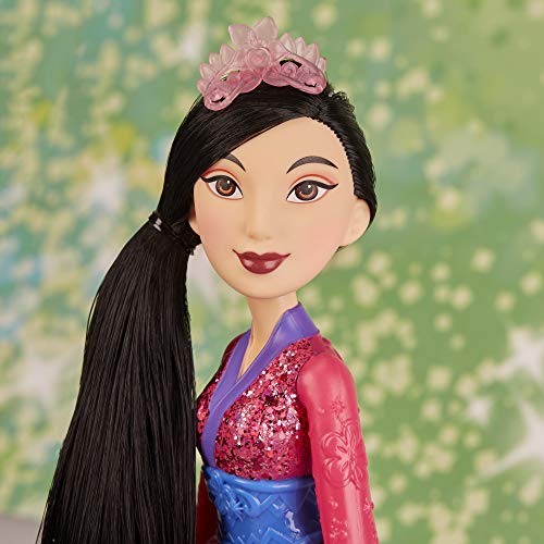 Disney Princess Princess Brillo Real Mulan (Hasbro E4167ES2) , Color/Modelo Surtido