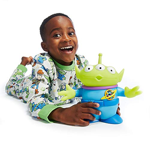 Disney Store: Alien, Figura de acción de Toy Story con Voz e interactiva, 25,5 cm, 7 Frases en inglés, Solo interactúa con Otras Figuras y Juguetes Alien, Partes articuladas, para Mayores de 3 años