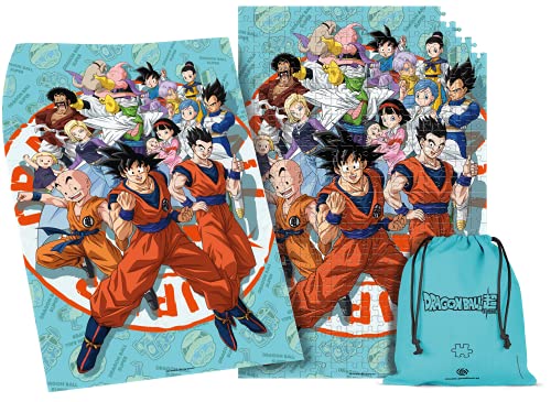 Dragon Ball Super: Universe Survival - Puzzle 1000 Piezas 68cm x 48cm | Incluye póster y Bolsa | Videojuego | Puzzle para Adultos y Adolescentes