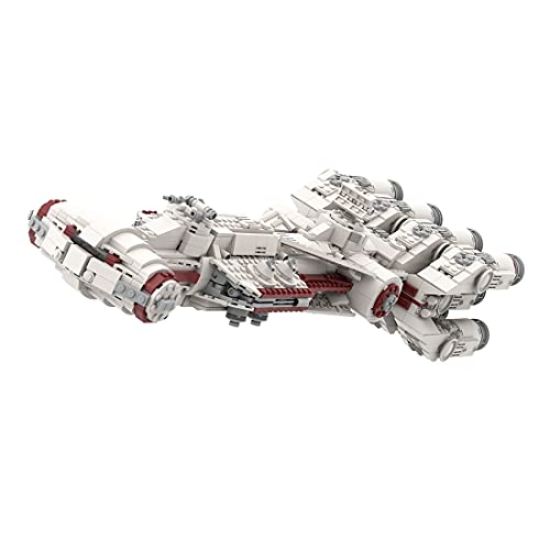 Dr.Bricks Bloque Runner Tantive IV 1:250 Model, MOC-73874 de Ron_mcphatty, compatible con Lego Star Wars UCS - 1904 piezas