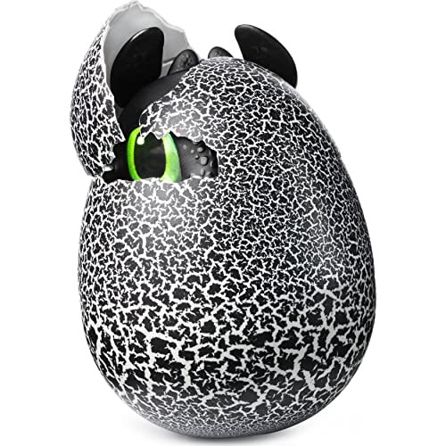 DreamWorks Dragons - Dragón bebé Interactivo Desdentado con Sonidos, para niños a Partir de 5 años