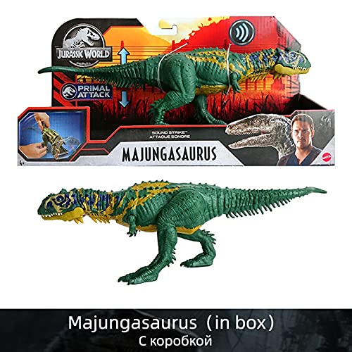 DUANCUICUIZ Modelo Simulación De Sonido Dinosaur-Parasitic Dragon (Color : Majungasaurus in Box)