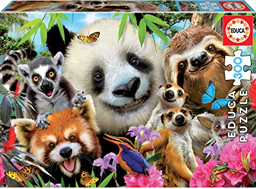Educa - Black-Eyed Friends Selfie Puzzle, 300 Piezas, Multicolor (18610)