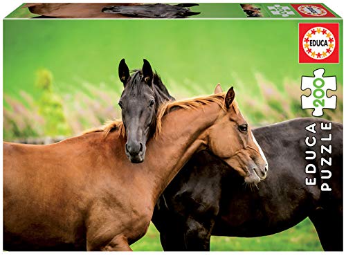 Educa - Caballos Puzzle Infantil de 200 Piezas, a Partir de 6 años, Multicolor (18608)