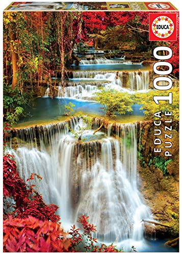 Educa - Catarata en el Bosque Puzle, 1 000 Piezas, Multicolor (18461)