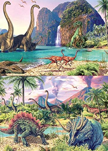 Educa - Érase Una Vez…La Vida Dino Tren Juego de Mesa Educativo, Multicolor (15620)
