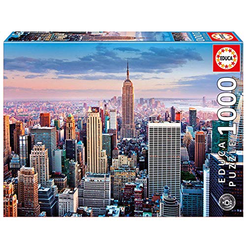 Educa - Manhattan, Nueva York Puzzle, 1000 Piezas, Multicolor (14811)