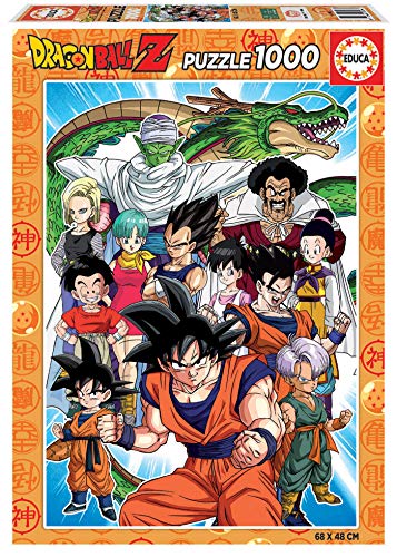 Educa Personajes Dragon Ball Z Puzzle, 1000 Piezas, multicolor, (18496)