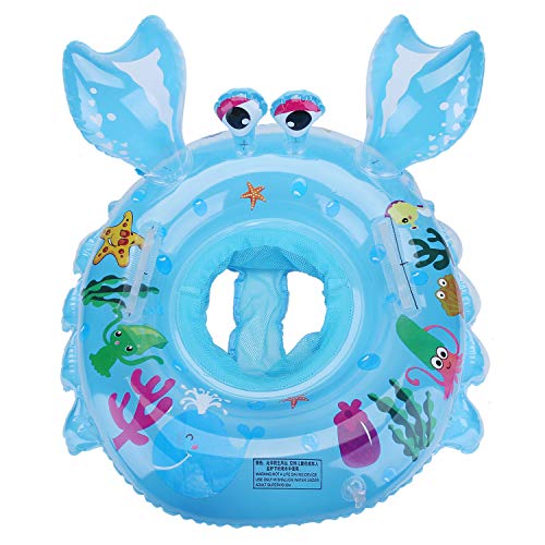 EKKONG Flotador Bebé, Flotador Inflable para Bebé, Anillo de Natación para Bebés, Piscina Hinchables Niños con Asiento 6 a 48 Meses