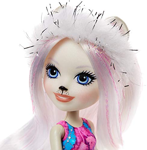 Enchantimals PRISTINA POLAR BEAR MUÑECA Y FAMILIA (Mattel GJX47)