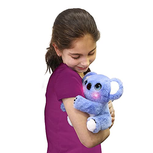 Famosa- My Fuzzy Friends, Peluche de Koala Interactivo con más de 50 reacciones, de 26 cm, abraza, se mueve, tiene luz y sonido, a partir de 4 años, desarrollo afectivo y emocional, (700016893)