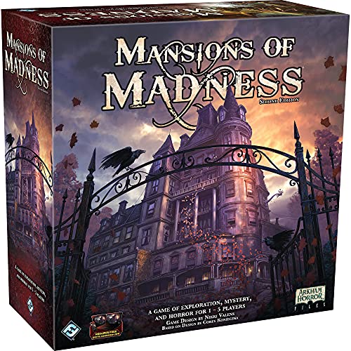 Fantasy Flight Games - FFGMAD20 - Mansions of Madness - Juego de Mesa, Segunda edición (Juego Principal)
