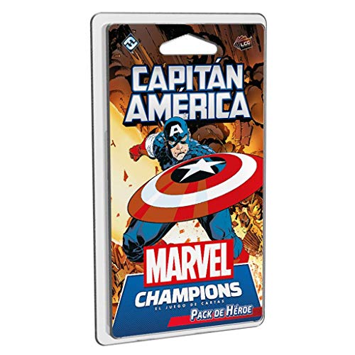 Fantasy Flight Games Other Marvel Champions-Capitán América, Color (MC04ES)