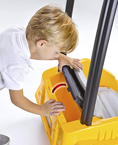 FEBER- Super Digger Excavadora a batería niñas a Partir de 3 años, 12V, (Famosa 800012320)
