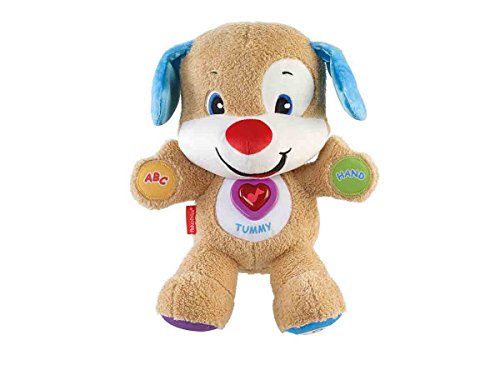 Fisher-Price Perrito primeros descubrimientos, juguete bebé +6 meses (Mattel CDL25)