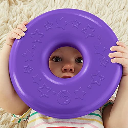 Fisher-Price- Pirámide balanceante gigante, juguete para niños +6 meses, Color surtido (Mattel GJW15)