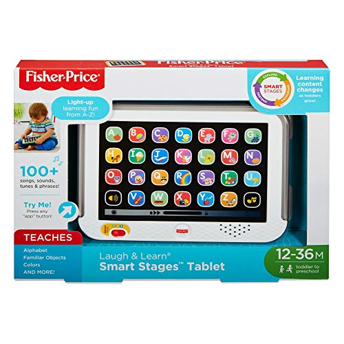 Fisher Price Smart Stages Tablet Grey by Fisher-Price , color/modelo surtido [Version Inglesa]