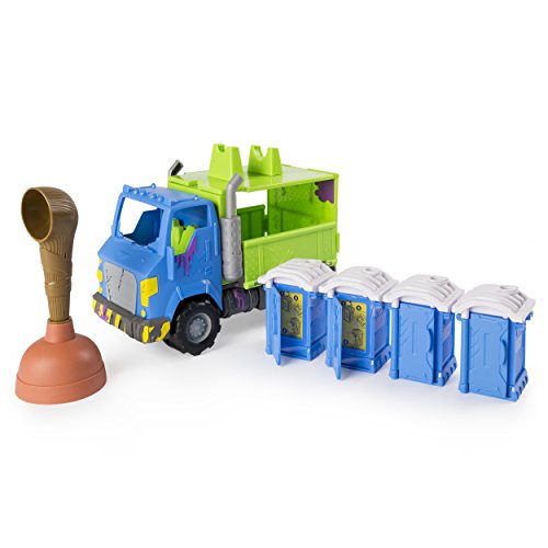Flush Force Vagón para Orinal de la Serie 2, con Figuras coleccionables para niños de 4 años en adelante (los Colores y Estilos Pueden Variar)