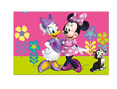 Folat B.V. 87865 Manteles de plástico Minnie Taglia Unica multicolor , color/modelo surtido
